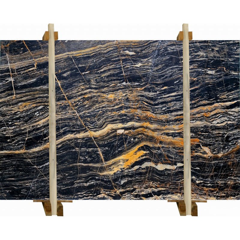 Nero Picasso Black Bookmatching Marble Slabs Polished – Livfloors Collection
