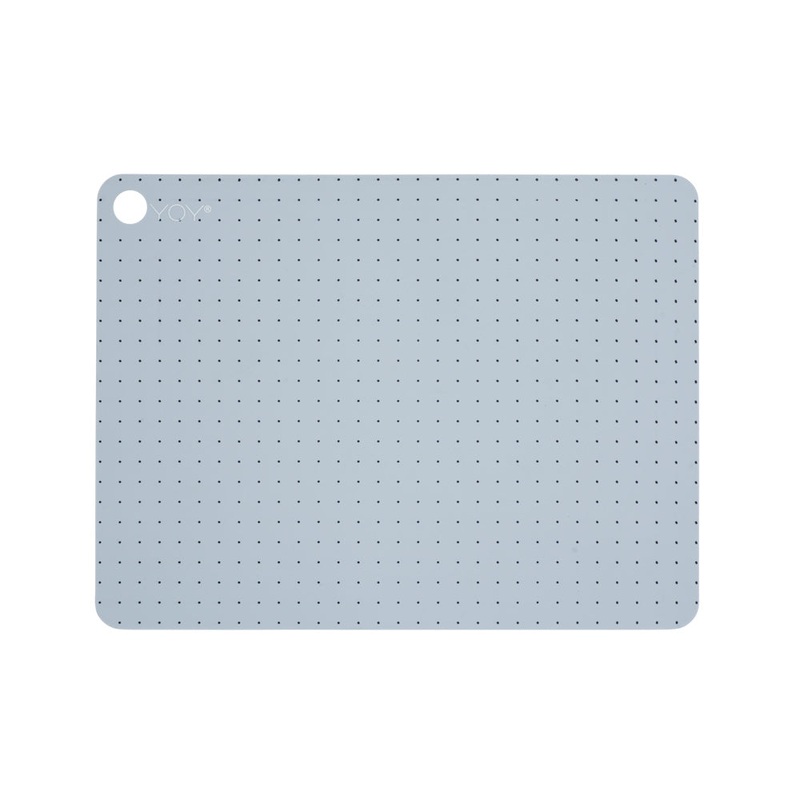 Placemat Grid Dot – 2 Pcs/Pack – Pale Blue
