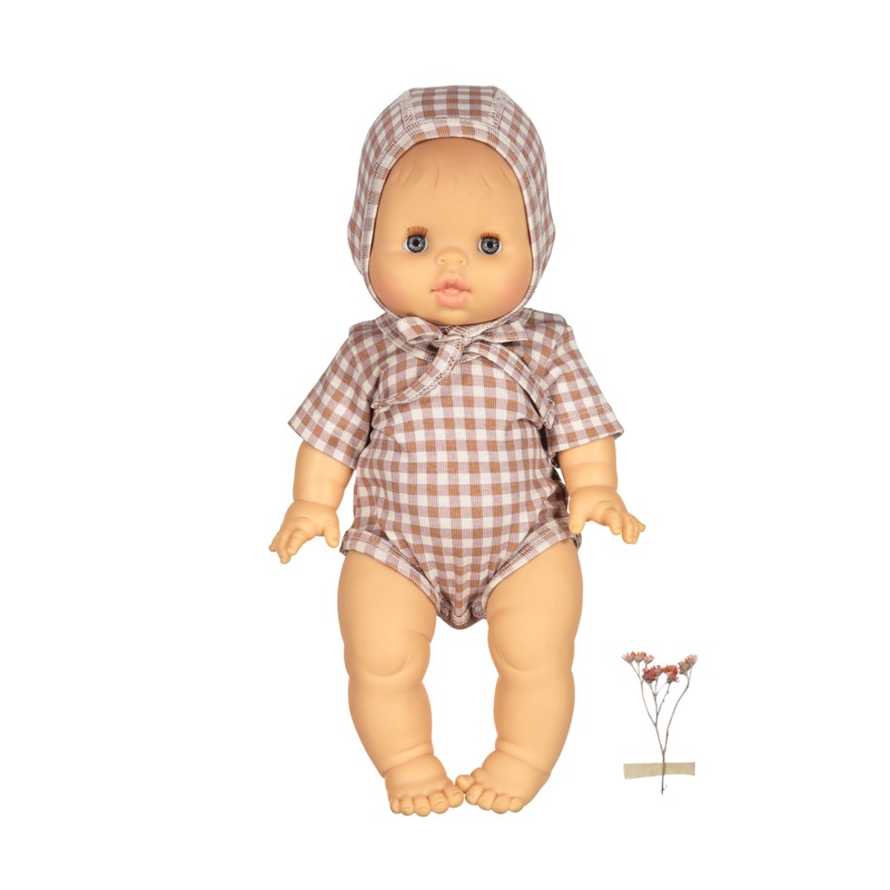The Printed Doll Clothes – Rosewood Gingham