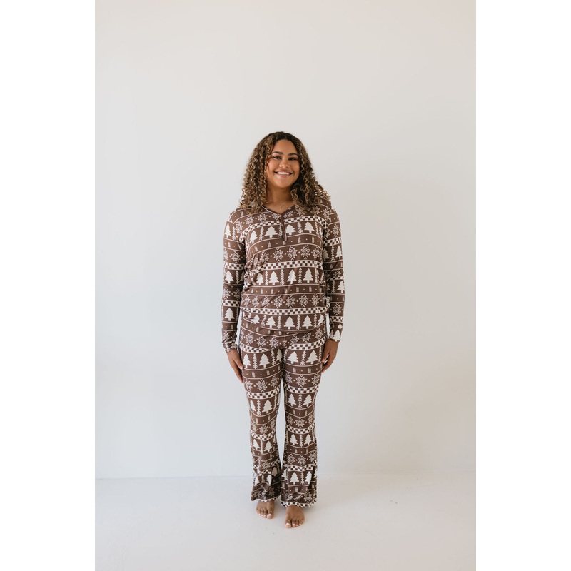 Women’s Bamboo Pajamas | Forever Fair Isle