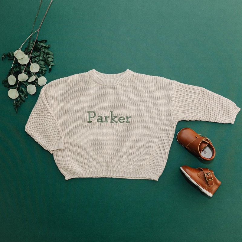 Custom Embroidered Sweater – more colors