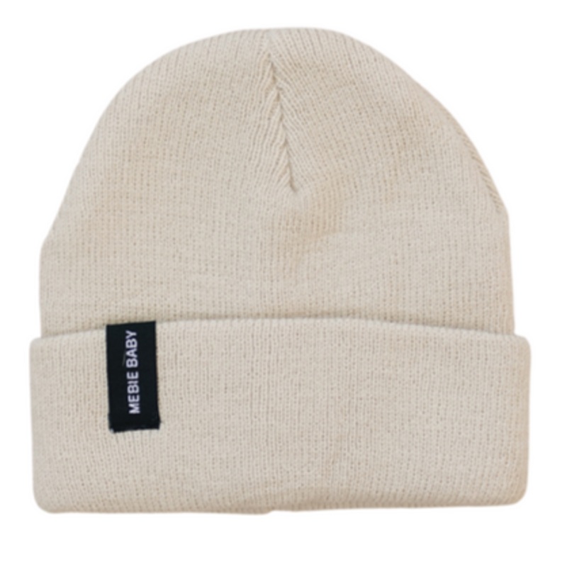 Oatmeal Mebie Baby Beanie|0-3 month|3-12 month|1 year +