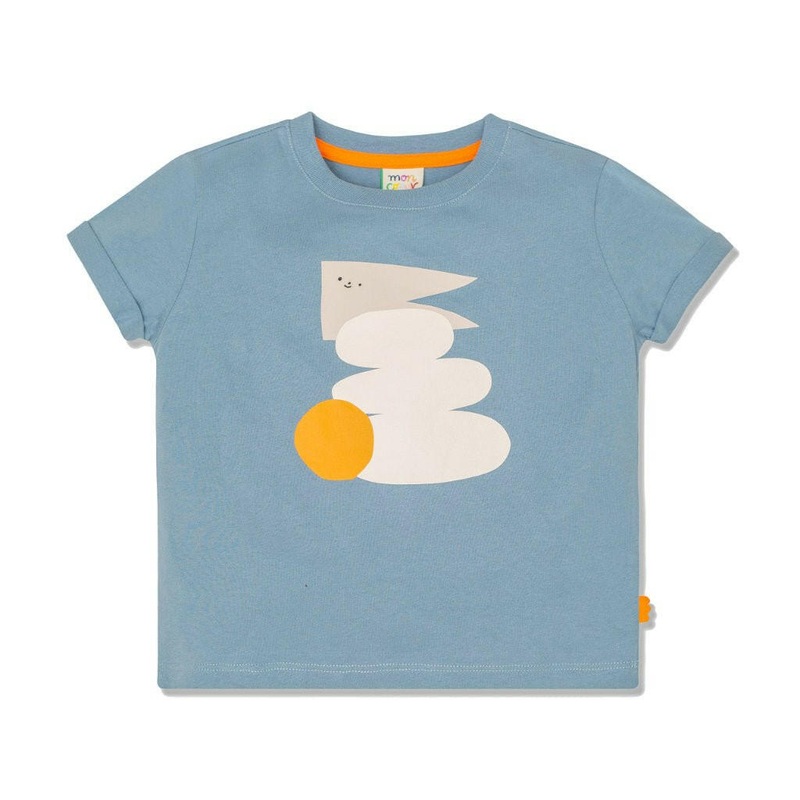 Shapes 2 Kid T-Shirt|2Y|3Y|4Y|5Y|6Y|8Y|10Y|Mirage /Orange