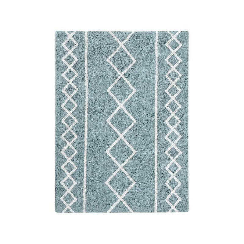 WASHABLE RUG OASIS NATURAL – VINTAGE BLUE