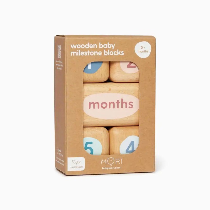 Wooden Baby Milestone Blocks|OS