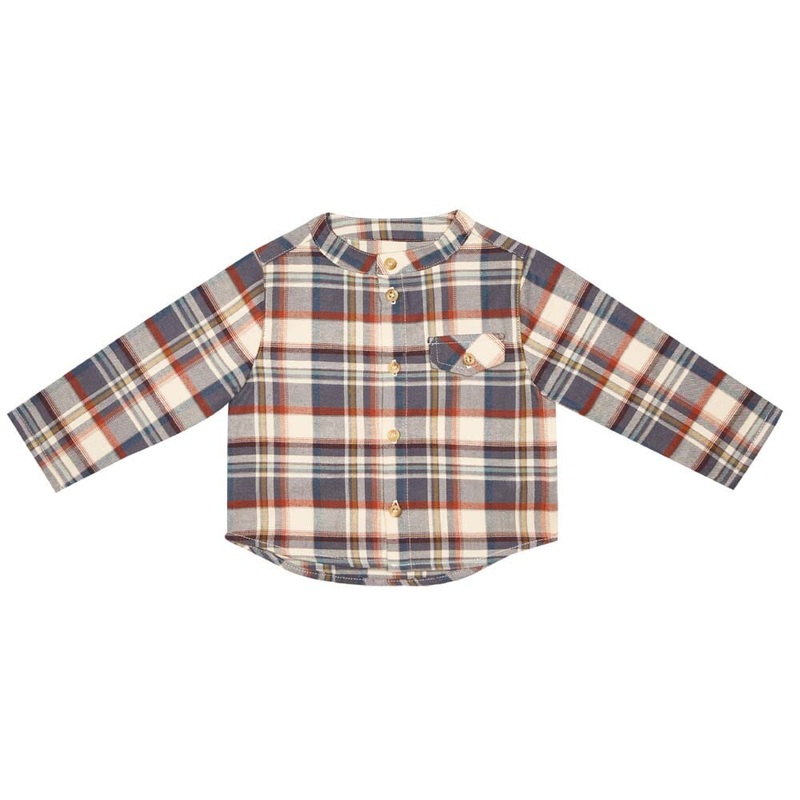 Alex Baby Shirt – Multicolor Check