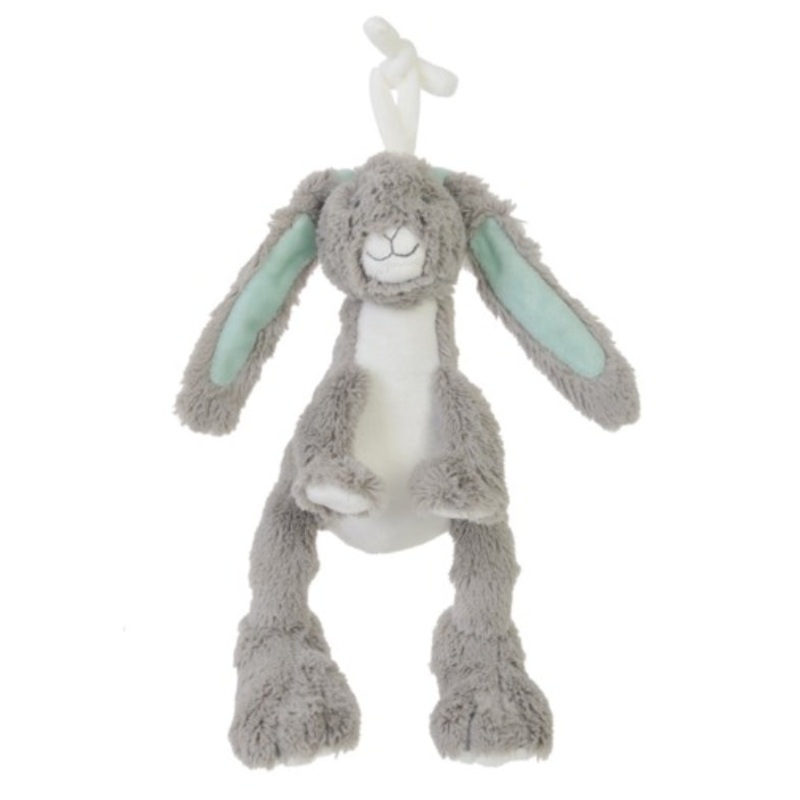 Grey Rabbit Twine no. 1 Plush Animal by Happy Horse