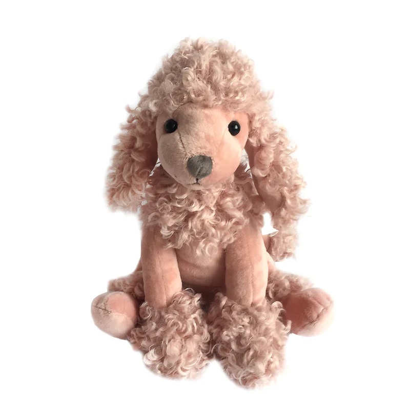 Pink Poodle Kids Stuffed Animal Dog – Paris Poodle