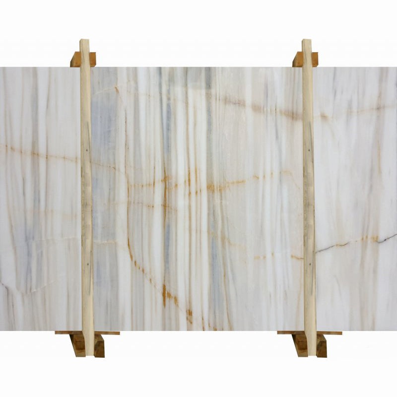 Rainbow Gold White Bookmatching Marble Slabs Polished – Livfloors Collection