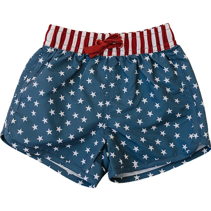 Stars and Stripes Swim Shorts|0-3|3-6|6-12|18|2T|3T|4T|5T|6Y|7/8Y|9/10Y