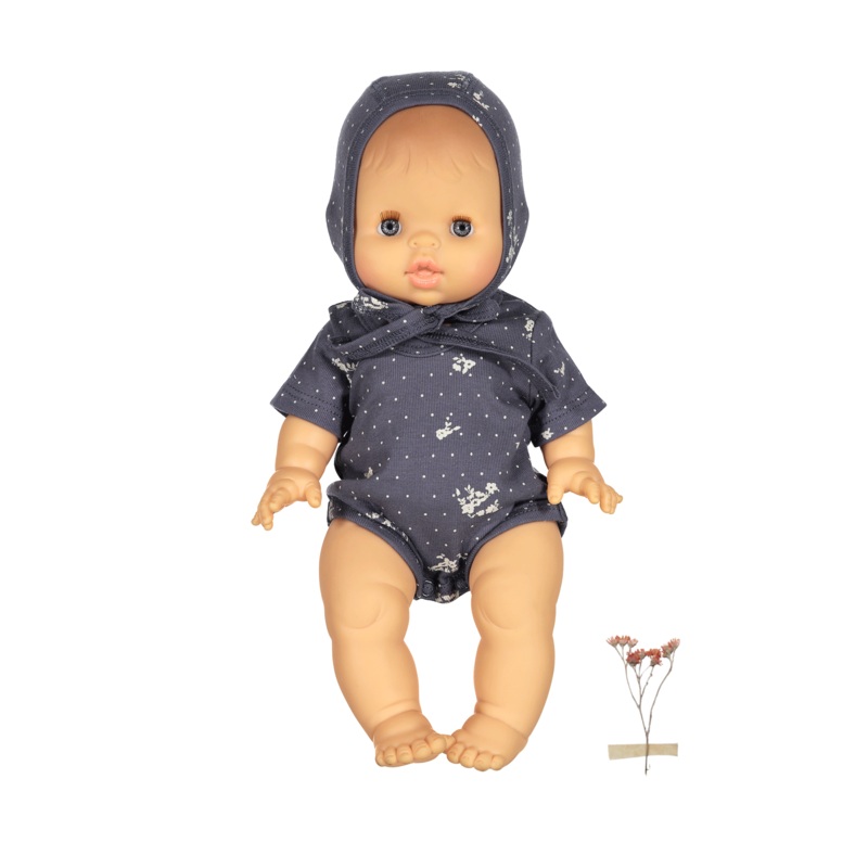 The Printed Doll Clothes – Steel Floral
