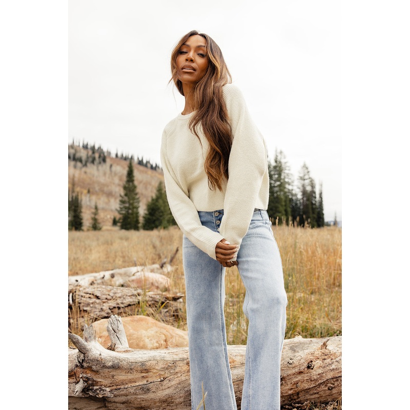 These Memories Raglan Sweater|Ivory|Peru|S|M|L