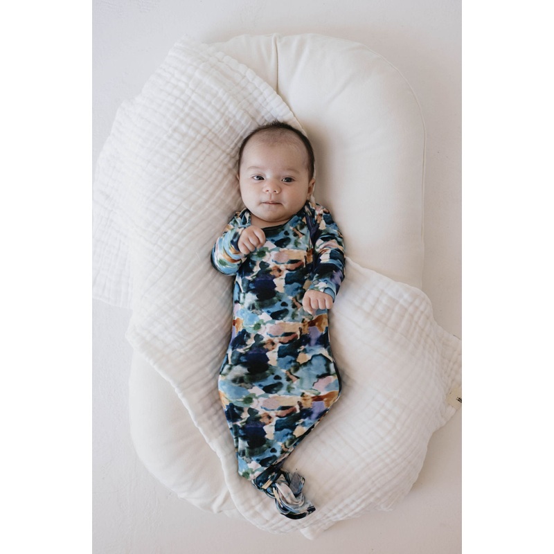 Bamboo Knotted Gown | Charli Print