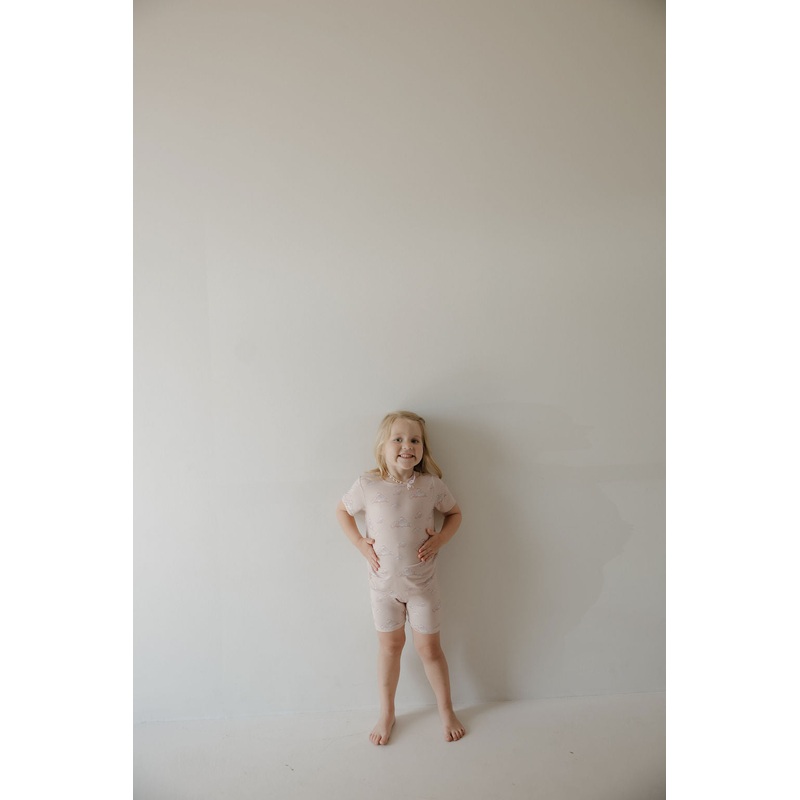 Bamboo Short Set | Ruby|2/3 Years|4/5 Years|6/7 Years|8/9 Years|10/12 Years