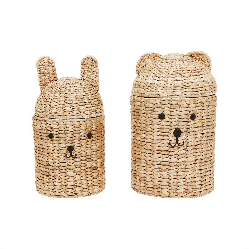 Bear & Rabbit Storage Basket