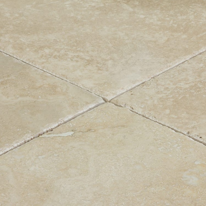 Denizli Beige Travertine Brushed and Chiseled Floor and Wall Tile – Livfloors Collection