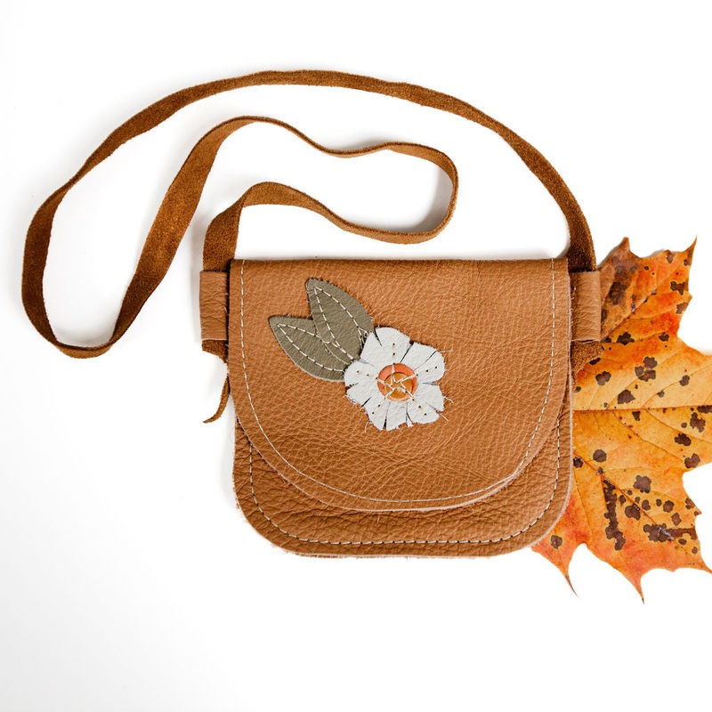 Daisy Leather PURSE Toddler & Kids