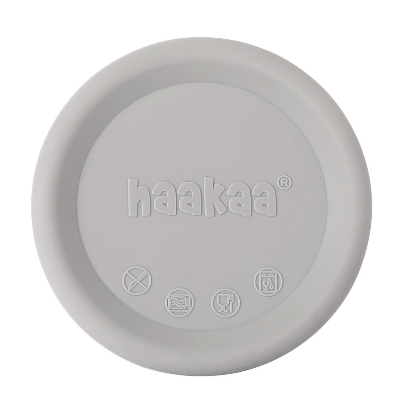 Haakaa Silicone Breast Pump Lid – Grey