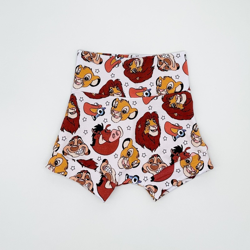 Lion King Shorties (Matching)|Newborn|0-3 Months|3-6 Months|6-9 Months|9-12 Months|12-18 Months|2T|3T|4T|5T|2T Long Shorts|3T Long Shorts|4T Long Shorts|5T Long Shorts|6T Long Shorts