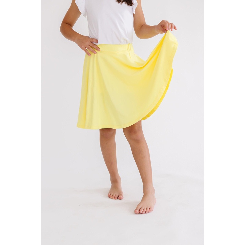 Yellow Twirl Skort|6-12M|12-24M|2T|3T|4T|5/6|7/8|9/10