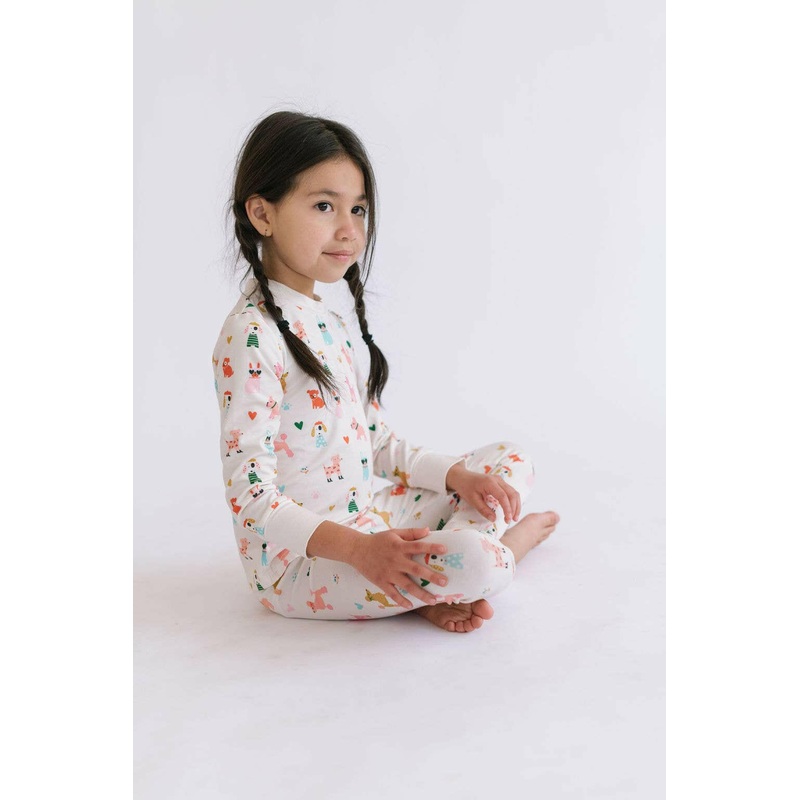 2 Piece Pajama Set in Puppy Love