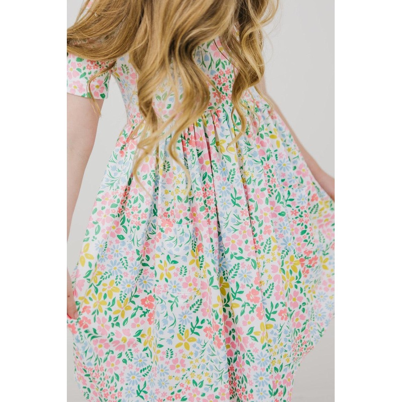 Daffodils S/S Pocket Twirl Dress