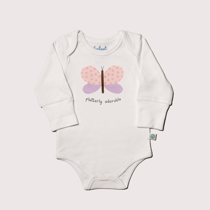 Grow With Me-Long Sleeved Onesie – Flutterly Adorable