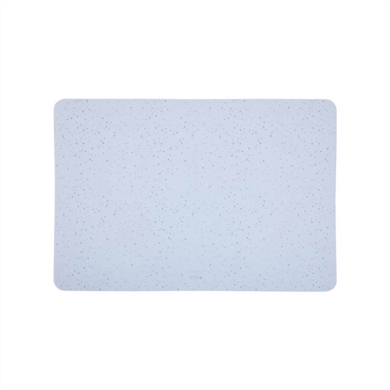 Koko Dog Bowl Mat – Ice Blue