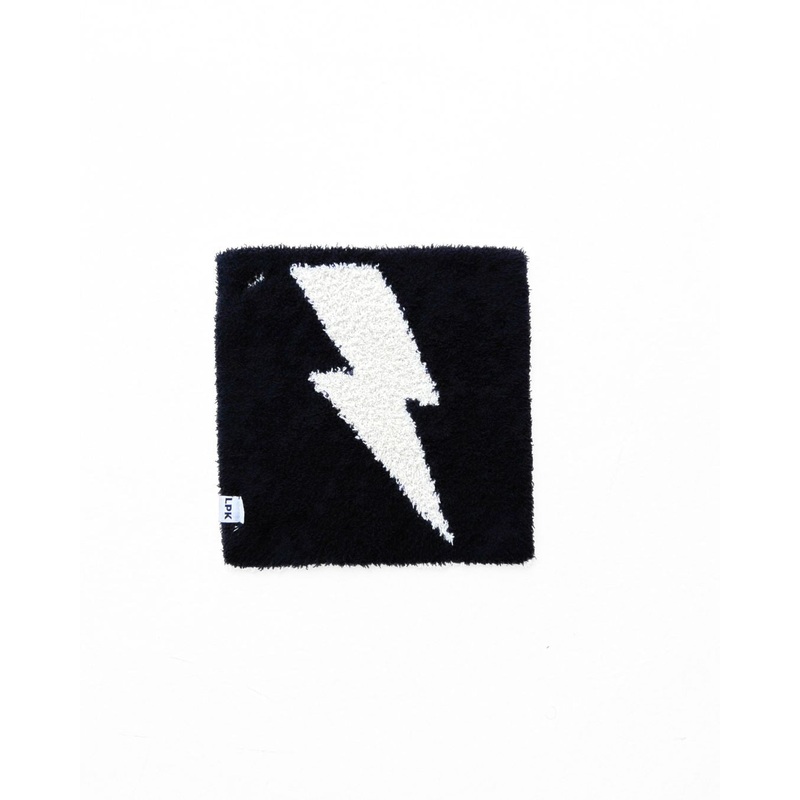 Lightning Bolt Plush Lovey | Black