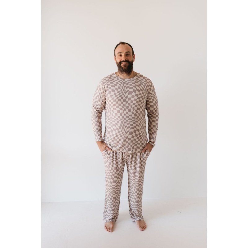 Men’s Bamboo Pajamas | Smokey Wave