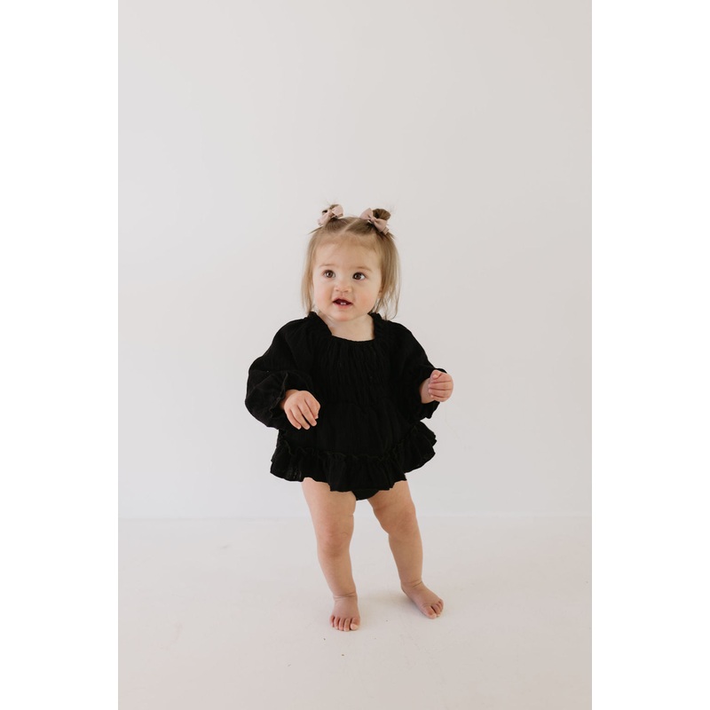Ruffle Romper | Aria|Newborn|0-3 Months|3-6 Months