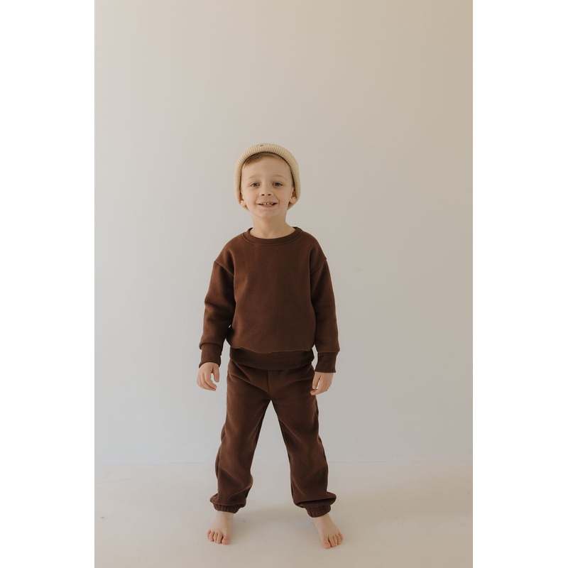 Sweat Set | Driftwood|0-3 Months|3-6 Months|6-12 Months|12-18 Months|18-24 Months|2/3 Years|4/5 Years|6/7 Years|8/9 Years|10/12 Years