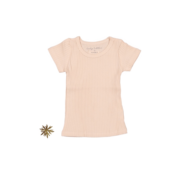 The Short Sleeve Tee – Powder|3m|6m|12m|18m|24m|36m|4y|6y|8y