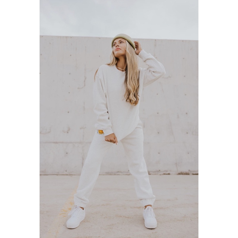1-800 Smile Sweatpants|Gainsboro|S|M|L