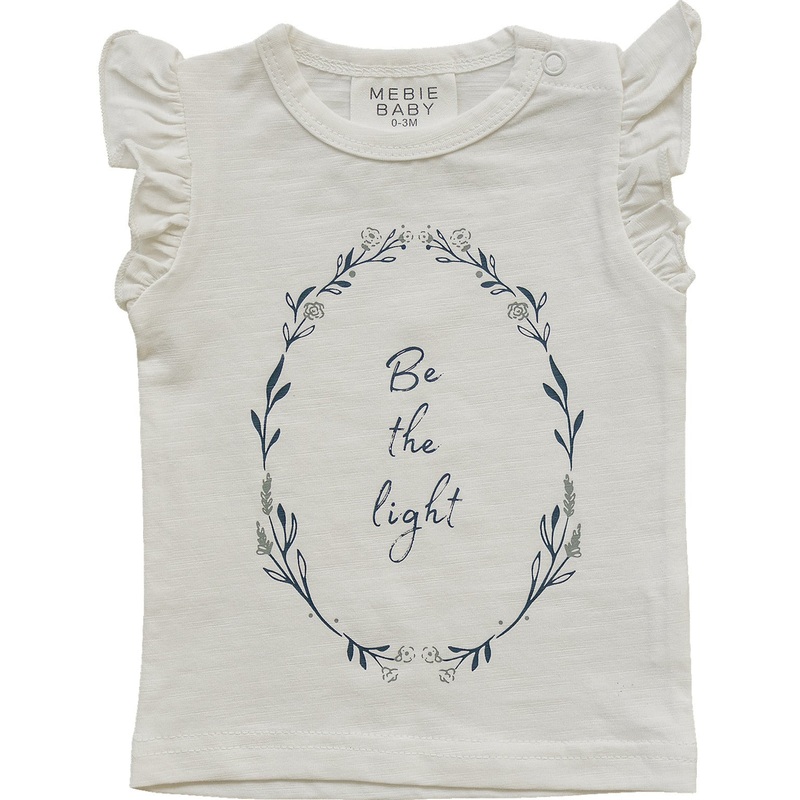 Be The Light Ruffle Tee|0-3|3-6|6-12|18|2T|3T|4T|5T|6Y|7Y