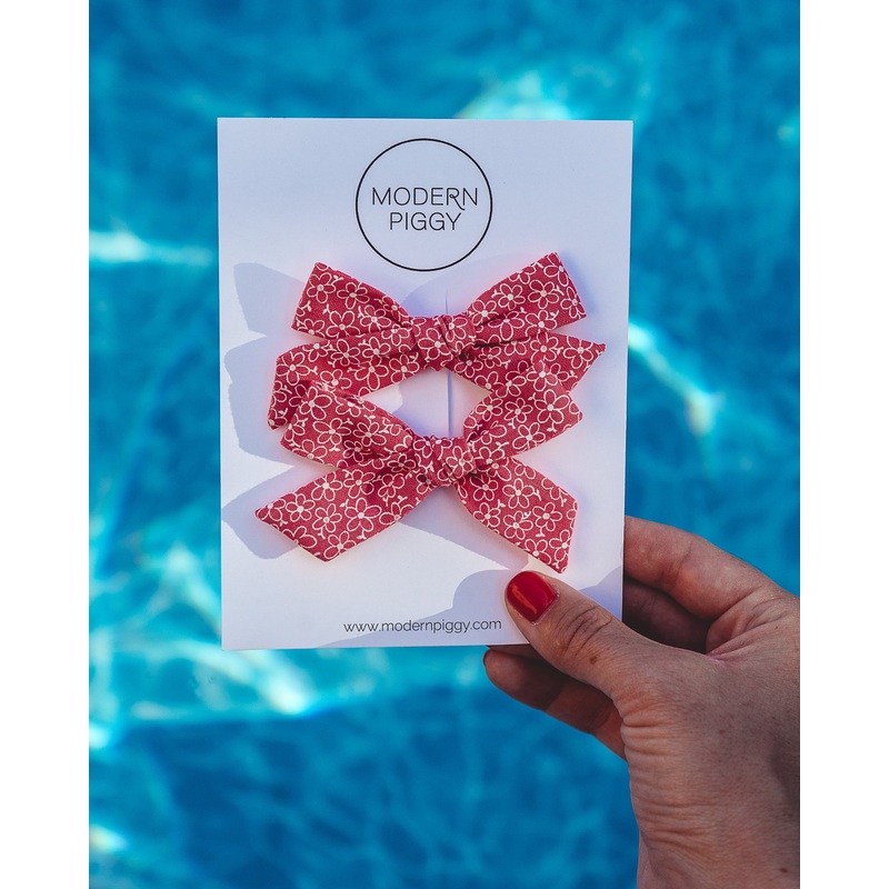 Bloomberry | Pigtail Set – Hand-tied Bow