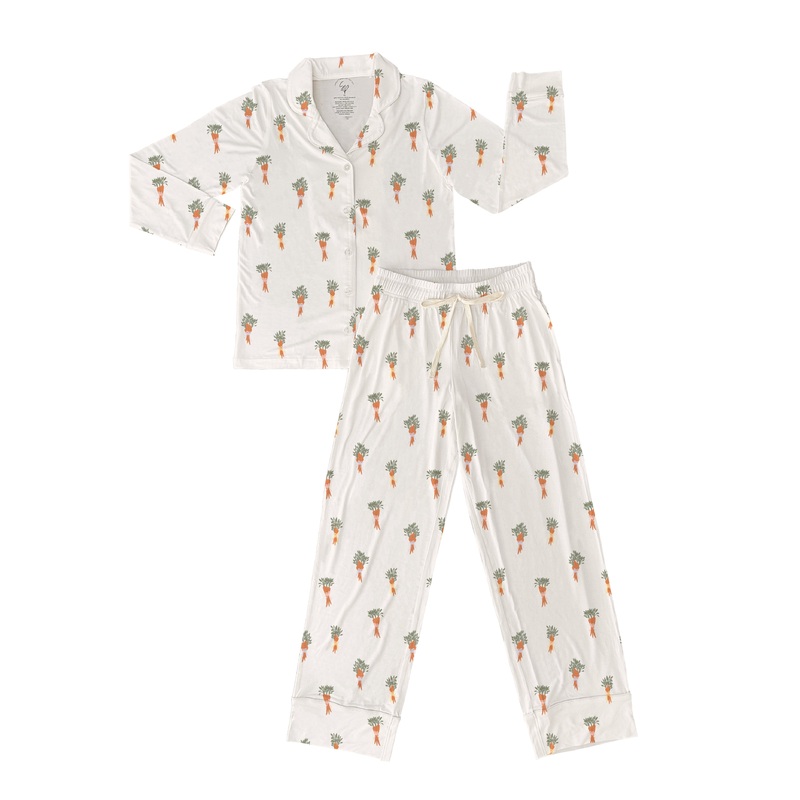 Cuddly Carrots Women’s Bamboo Jammies