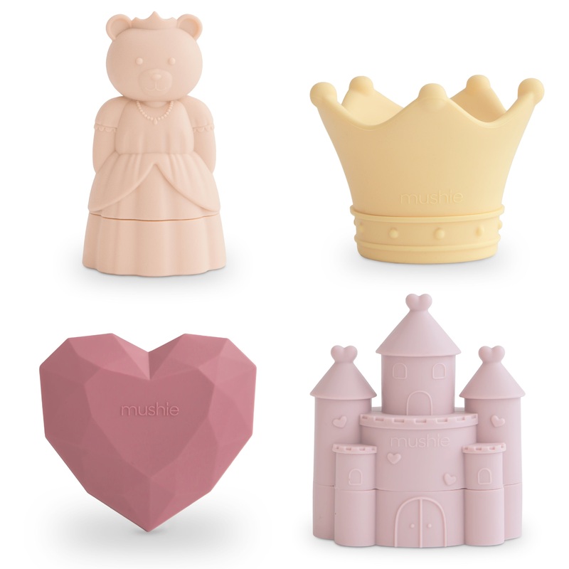 Princess Mold Free Bath Play Set – 4 Pack