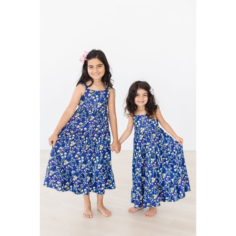 Sunny Meadow Ruffle Maxi Dress