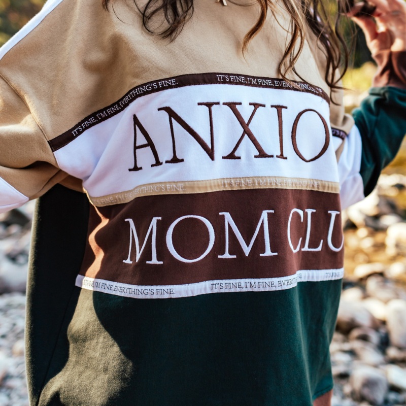 Anxious Mom Club Crewneck|S|M/L|XL/2XL