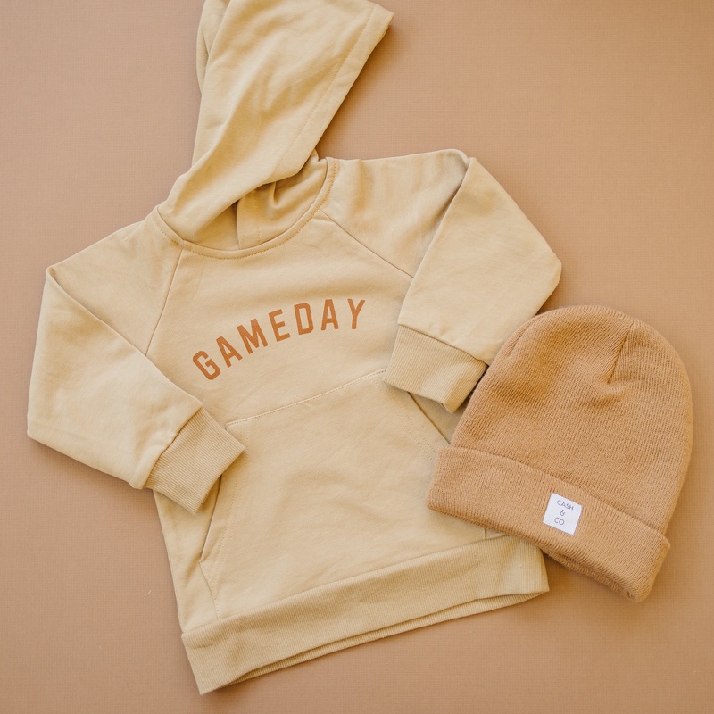 Camel Gameday Hooded Sweatshirt