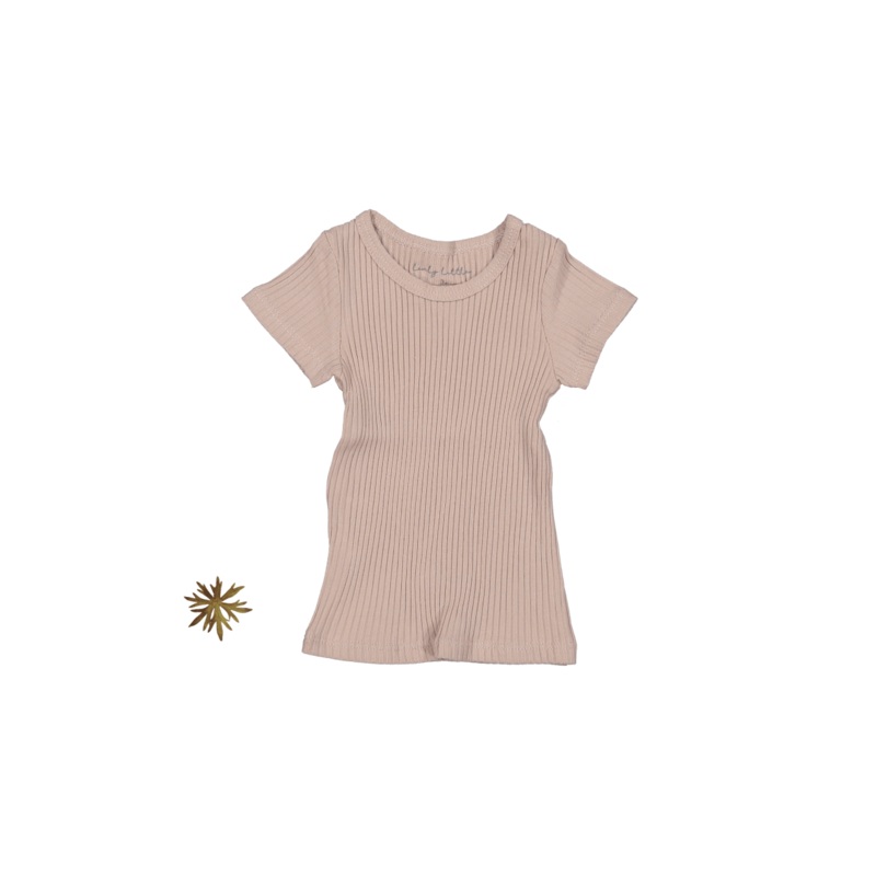 The Short Sleeve Tee – Mauve|3m|6m|12m|18m|24m|36m|4y|6y|8y