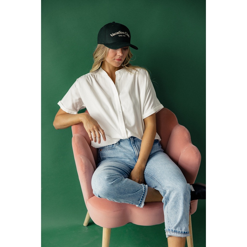 Tossin Pennies Button Down Top