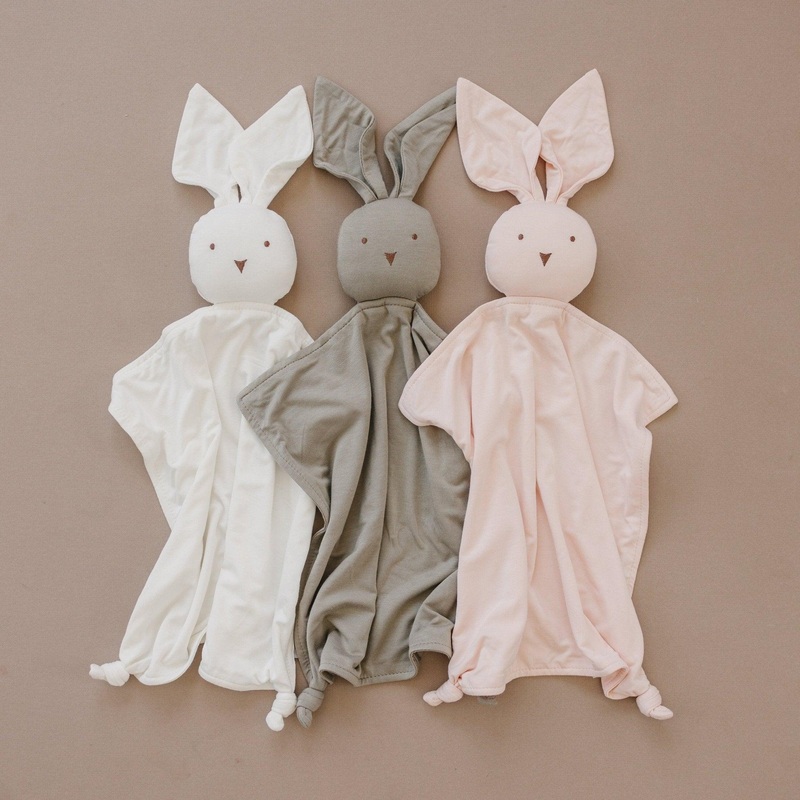 Bamboo Bunny Lovey|Off-White|Blush|Olive