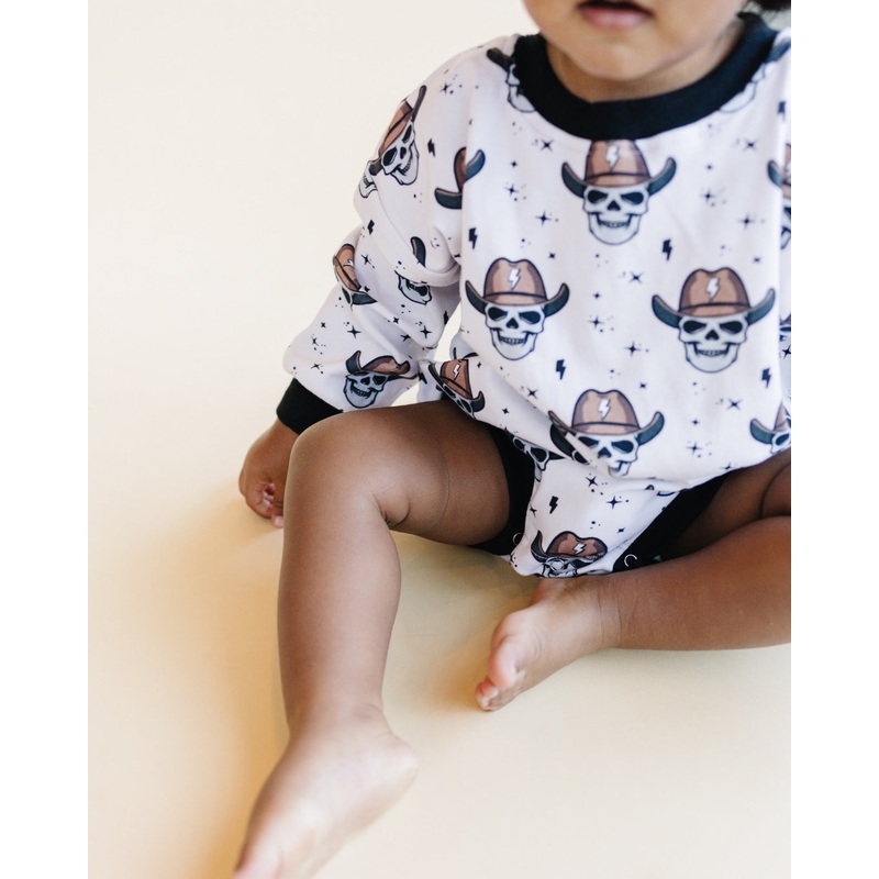 Bubble Romper | Bolt Cowboy|0-3M|3-6M|6-12M|12-18M|18-24M|2T