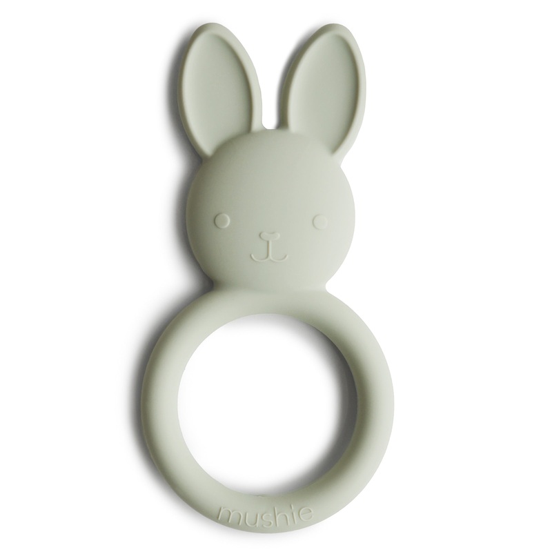 Bunny Teether|Sage|Periwinkle|Rosewater