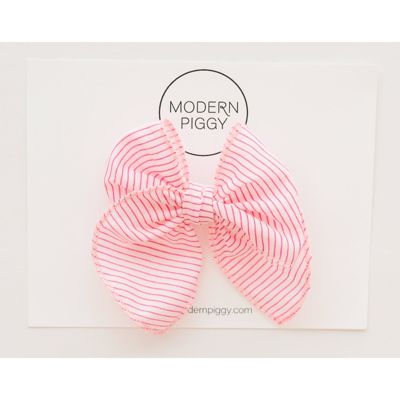 Candy Stripe | Petite Party Bow