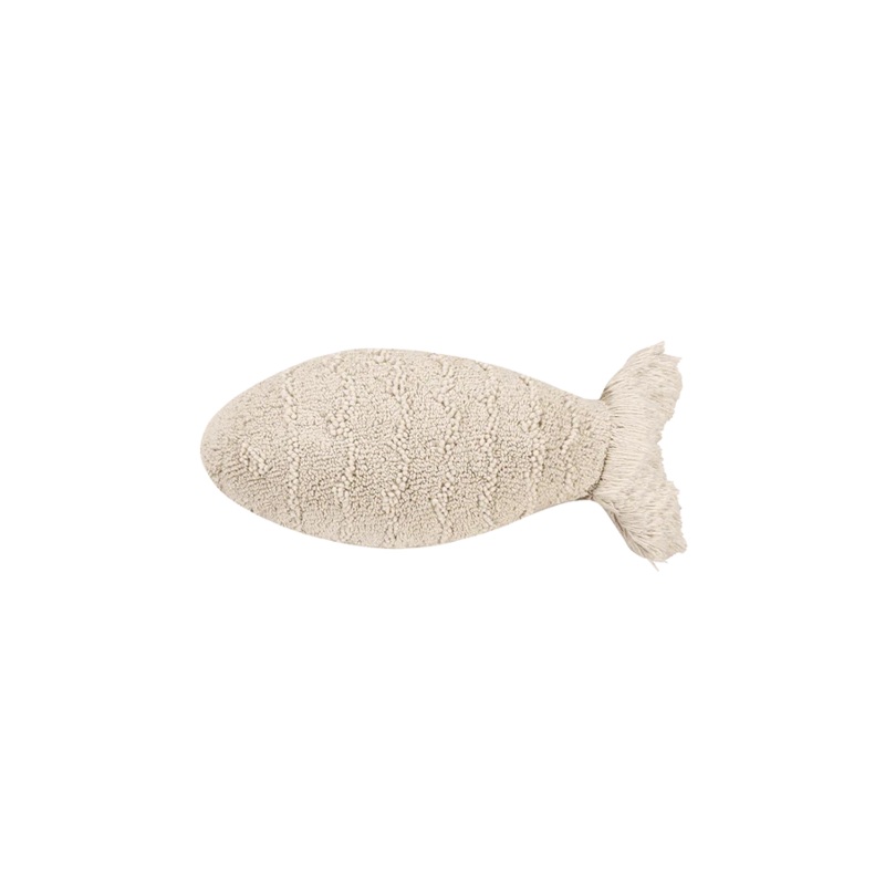 CUSHION BABY FISH NATURAL|60 x 27 cm|Natural