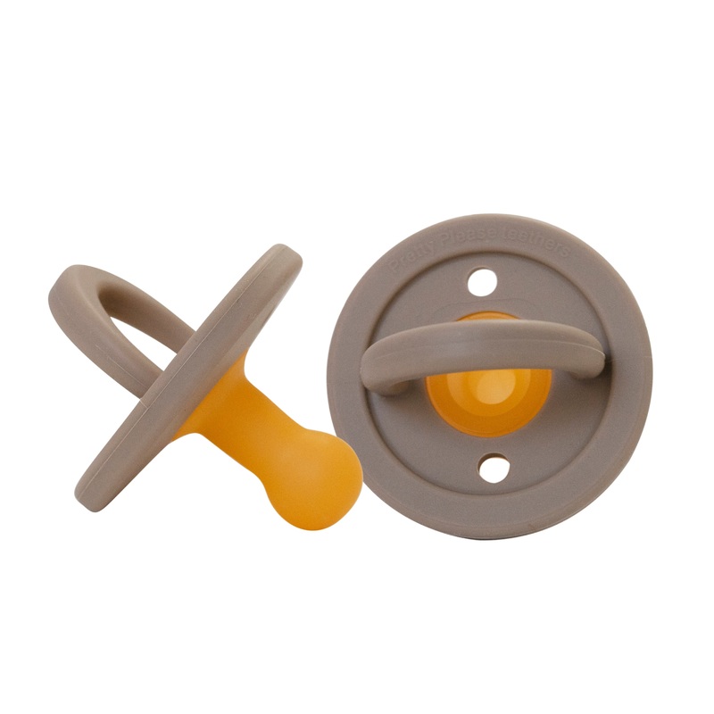 Modern Pacifier |  Warm Taupe|Warm Taupe