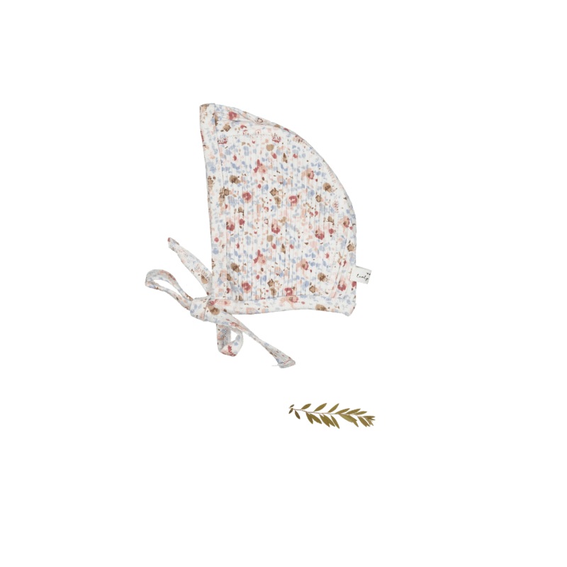 The Printed Bonnet – Evelyn|0-3m|3-6m|6-12m